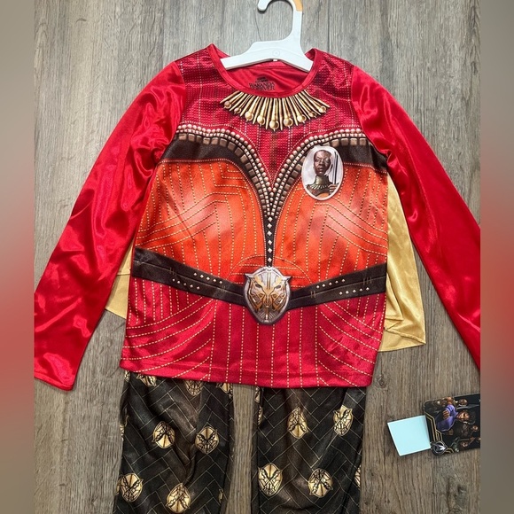 Marvel Black Panther Pajamas Wakanda Forever 2 Pc PJ’s Set Girls Size S 6 6X NWT - Picture 3 of 7